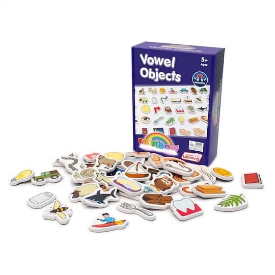 Junior Learning&#xAE; Vowel Objects Magnetic Foam Educational Set